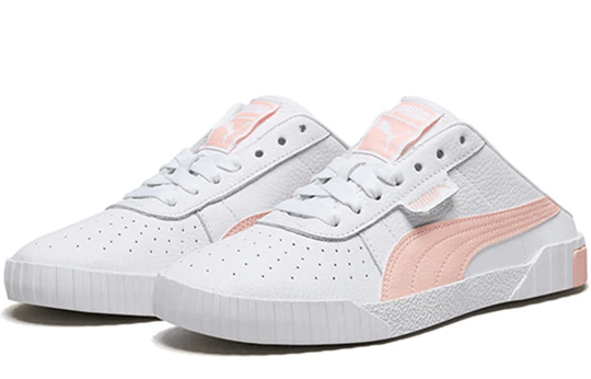 Giày Puma Cali Lo Slip On Mule 'White Peach' 370484-06 - Ảnh 5