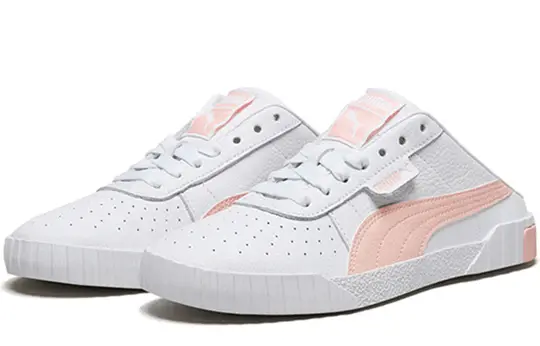 Giày Puma Cali Lo Slip On Mule 'White Peach' 370484-06 - Ảnh 5