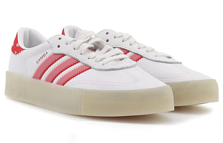 Giày Adidas Originals Sambarose 'White Red' FY3118 - Ảnh 4