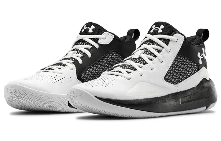 Alternative view of Giày Under Armour Lockdown 5 'White Black' 3023949-100