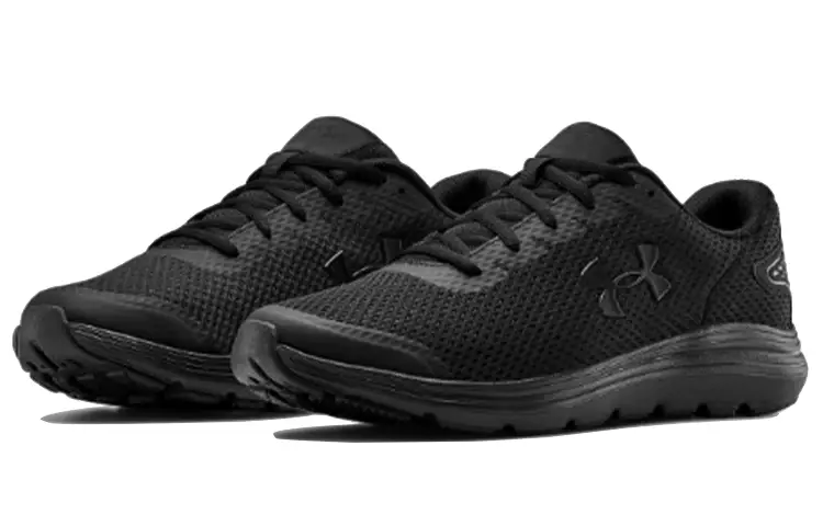 Giày Under Armour Surge 2 'Triple Black' 3022595-002 - Ảnh 4