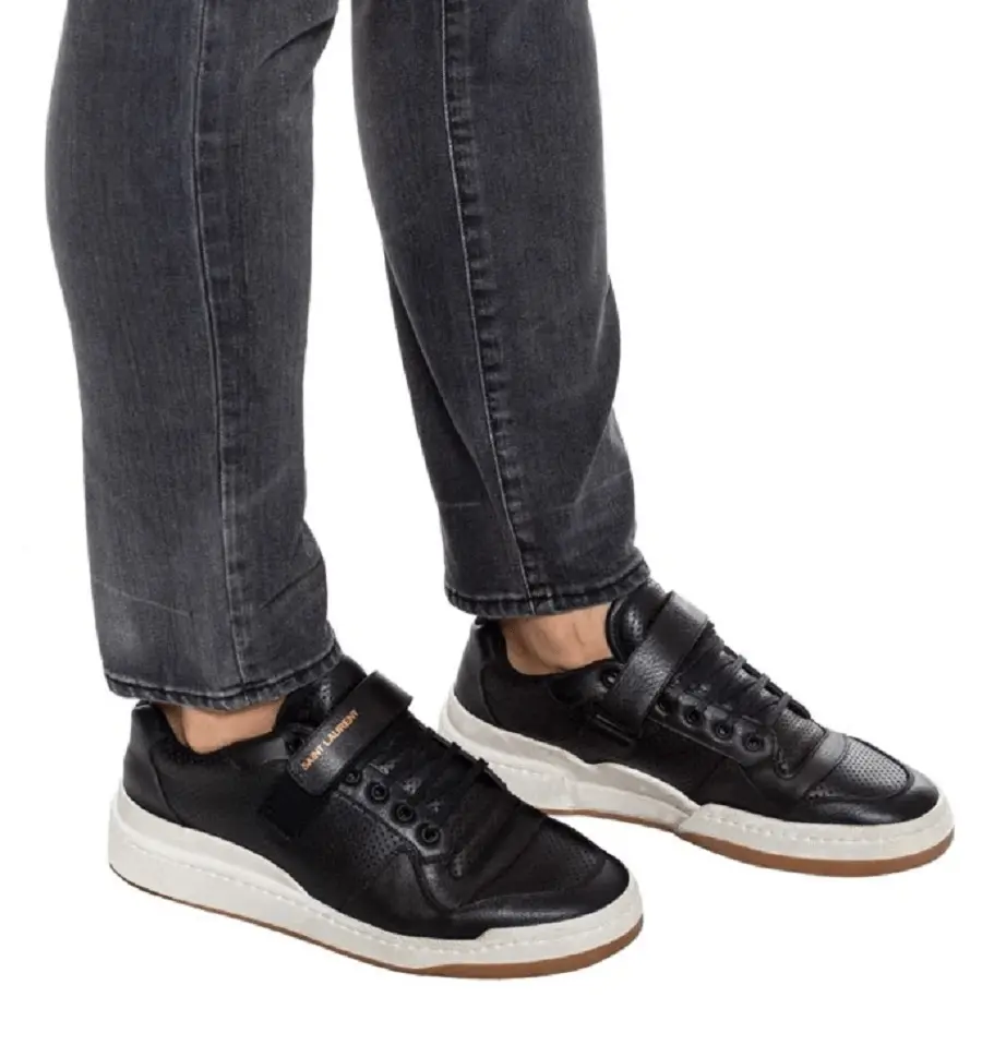 Alternative view of Giày Saint Laurent SL24 Men's Mid Top 557624-04L10-1000