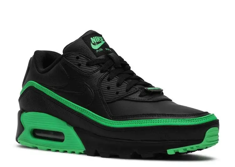 Giày Nike Undefeated x Air Max 90 'Black Green Spark' CJ7197-004 - Ảnh 4