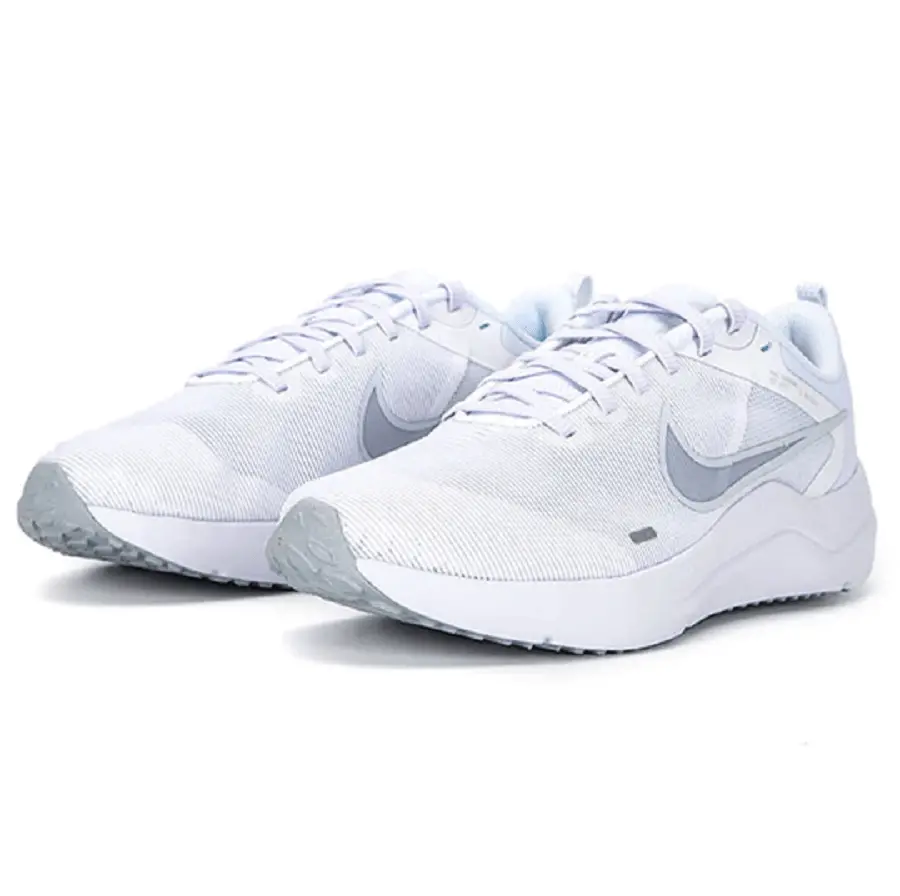 Alternative view of Giày Nike Downshifter 12 'White Silver' DD9293-100
