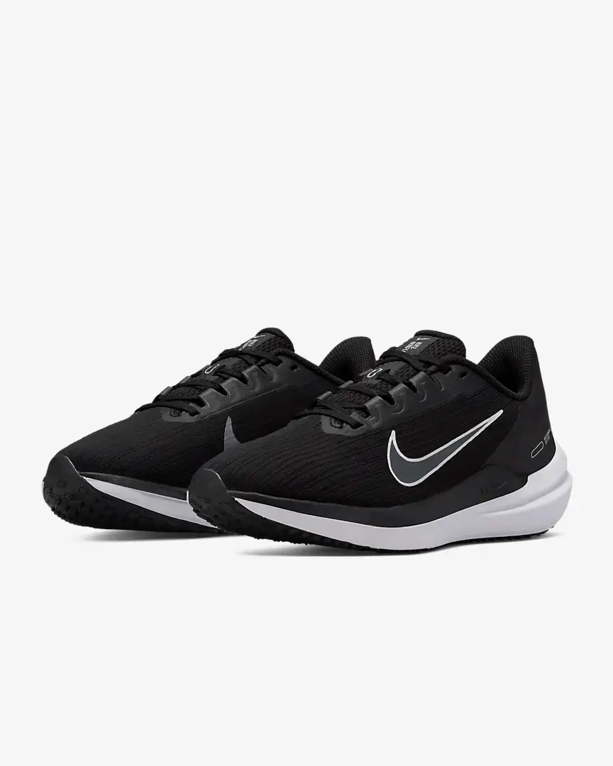 Giày Nike Wmns Air Winflo 9 'Black Dark Smoke Grey' DD8686-001 - Ảnh 4