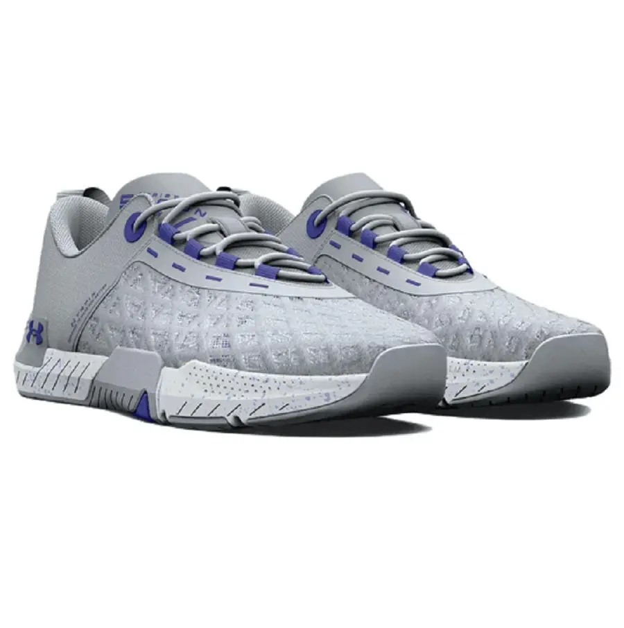 Giày Under Armour TriBase Reign 5 'Grey Mist Blue' 3026022-102 - Ảnh 4