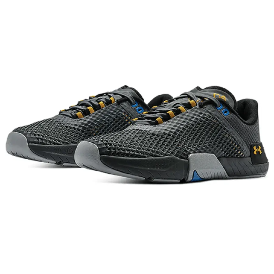 Giày Under Armour TriBase Reign 4 'Pitch Grey Black' 3025052-104 - Ảnh 3