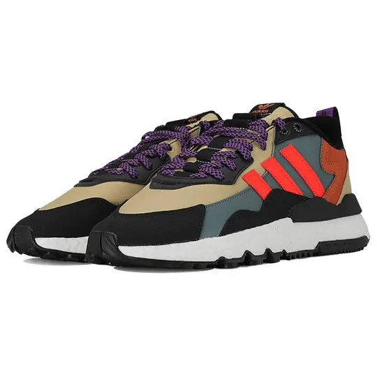 Giày Adidas Nite Jogger 'Core White Orange' FZ3664 - Ảnh 4