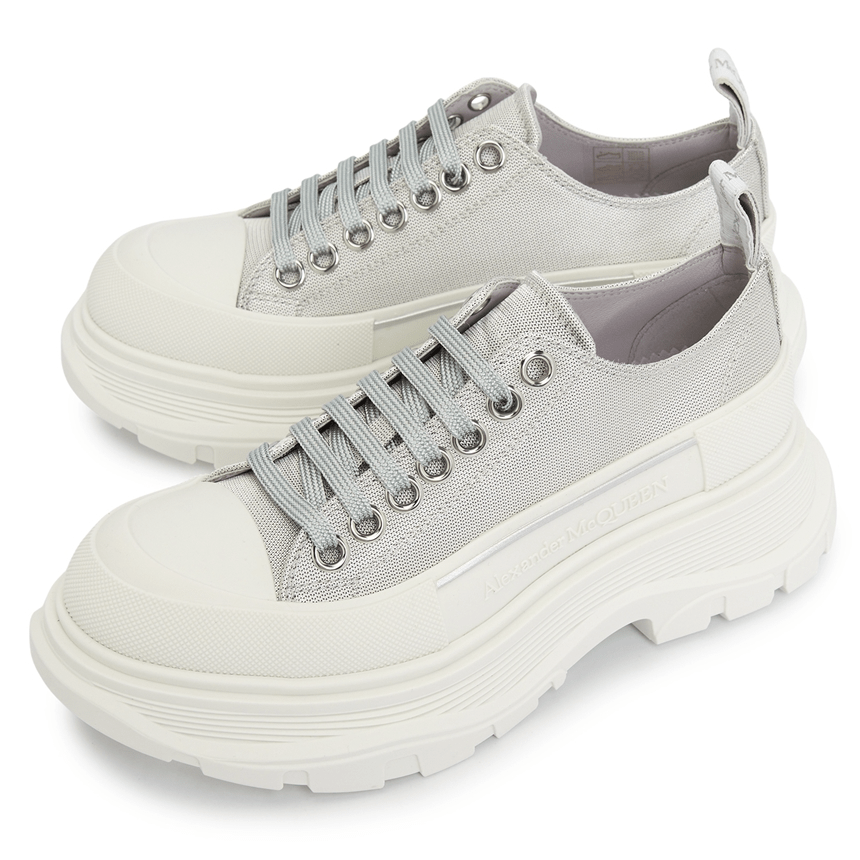 Giày Alexander Mcqueen Tread Slick 'Silver' 697072-W4UR1-8390 - Ảnh 4