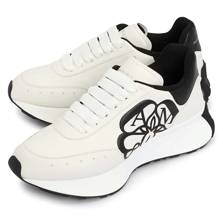 Giày Alexander Mcqueen Sprint Runner 'White' 691342-WIC95-9061 - Ảnh 4