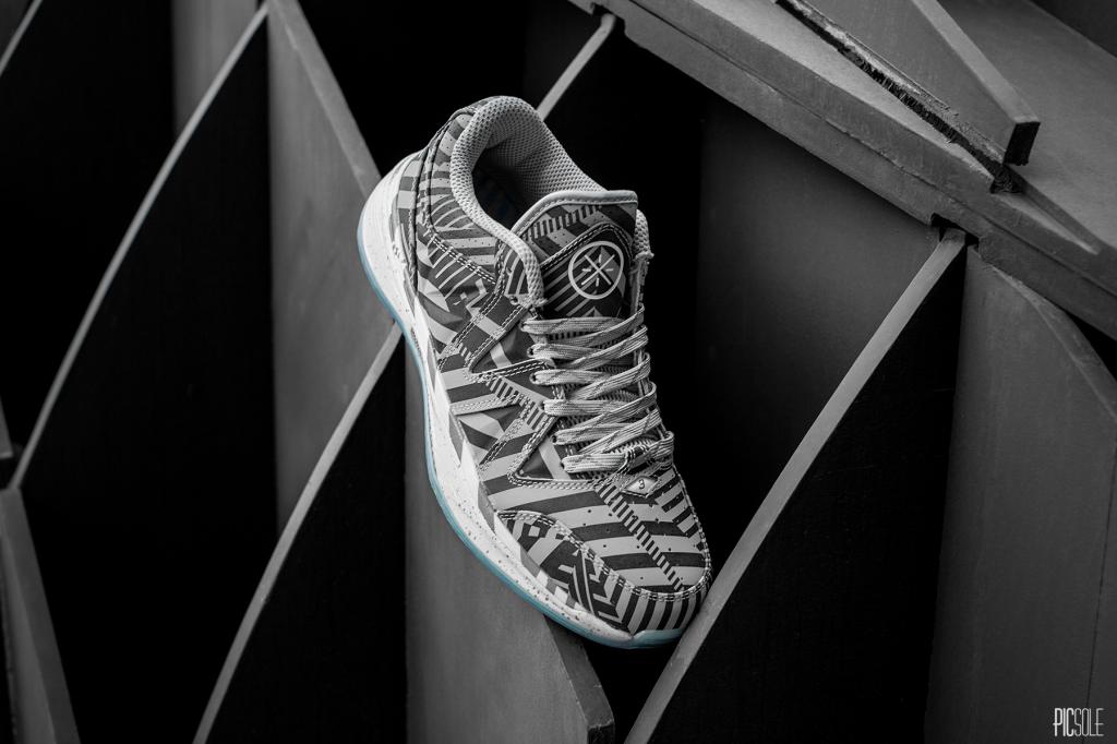 Giày Lining Way of Wade 2 Low 'Iceman' ABAJ007-5 - Ảnh 3