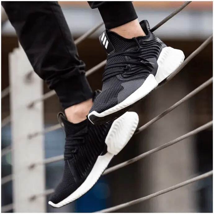 Alternative view of Giày Adidas Alphabounce Instinct CC M 'Black White' D97280