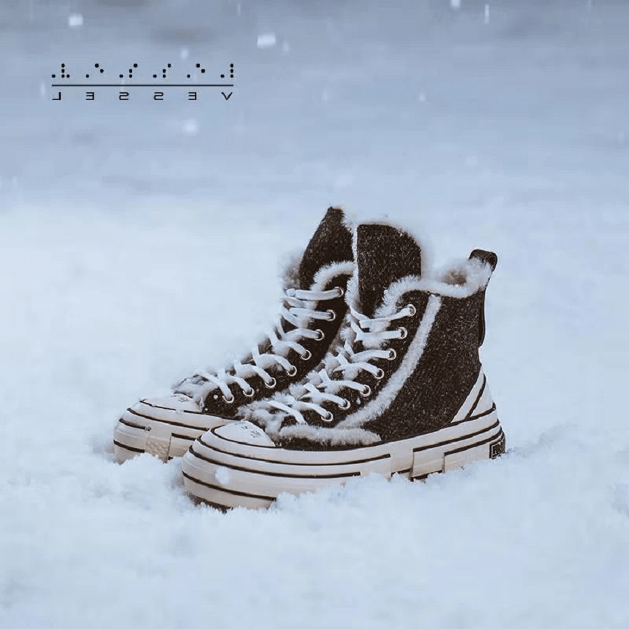 Giày XVESSEL G.O.P. Winter Highs Charcoal - Ảnh 3