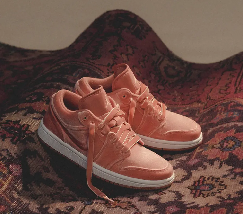 Giày Nike Air Jordan 1 Low SE 'Pink Velvet' DQ8396-600 - Ảnh 4