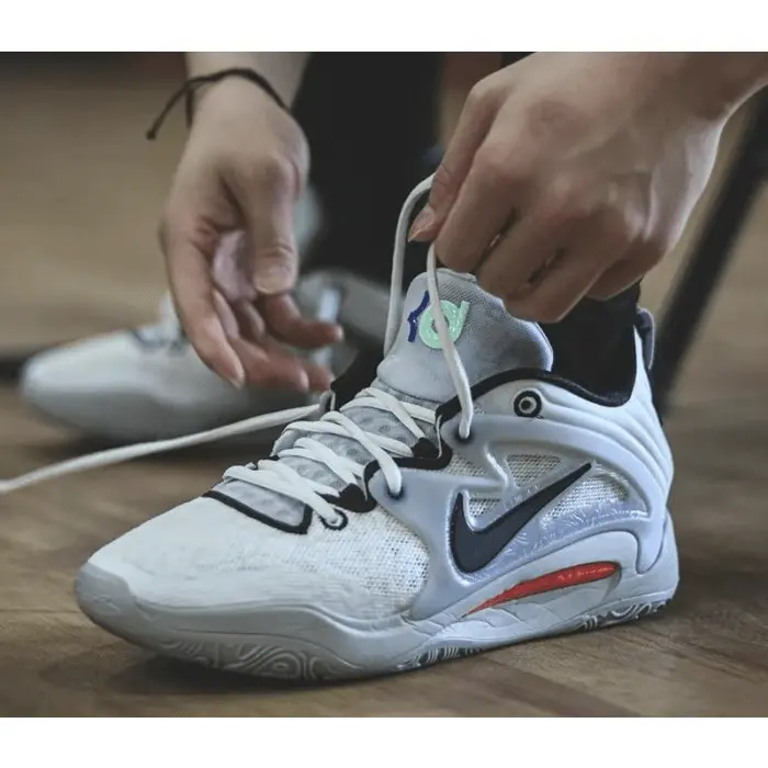 Alternative view of Giày Nike KD 15 'Brooklyn Nets' dc1975-100
