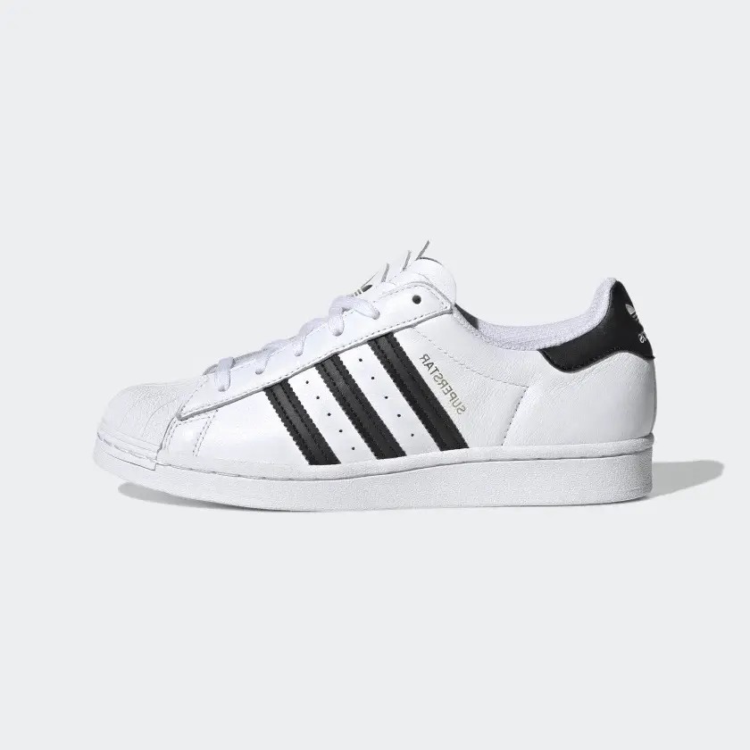 Giày Adidas Superstar Black White H03904-38.5 - Ảnh 3