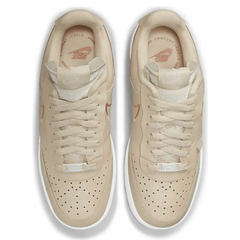 Giày Nike Court Vision Premium 'Pearl White' DM0838-200 - Ảnh 3