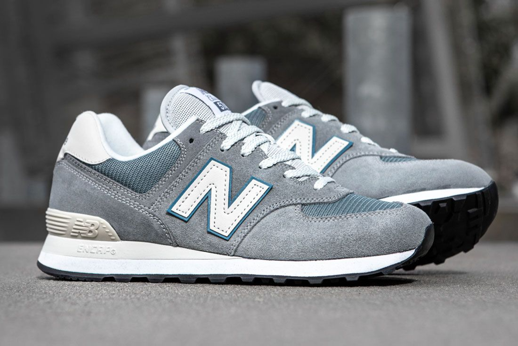 Giày New Balance 574 'Grey Sky Blue' ML574BA2 - Ảnh 5