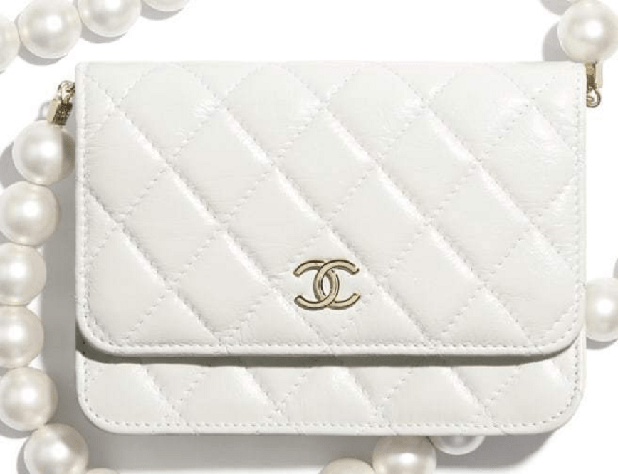 Túi Chanel Chain Wallet Lambskin 'White' AP1839-B04327-10601