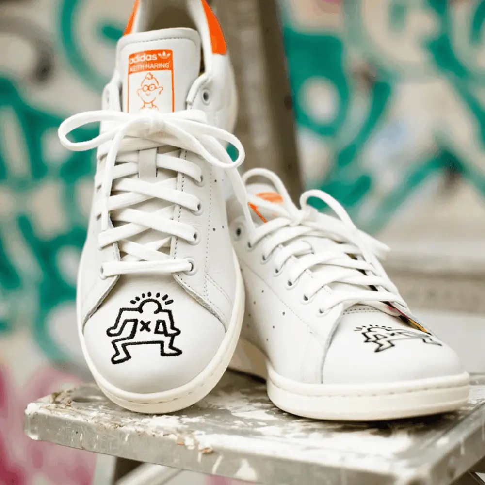 Giày Adidas Keith Haring x Stan Smith Pop Art EE9295 - Ảnh 3