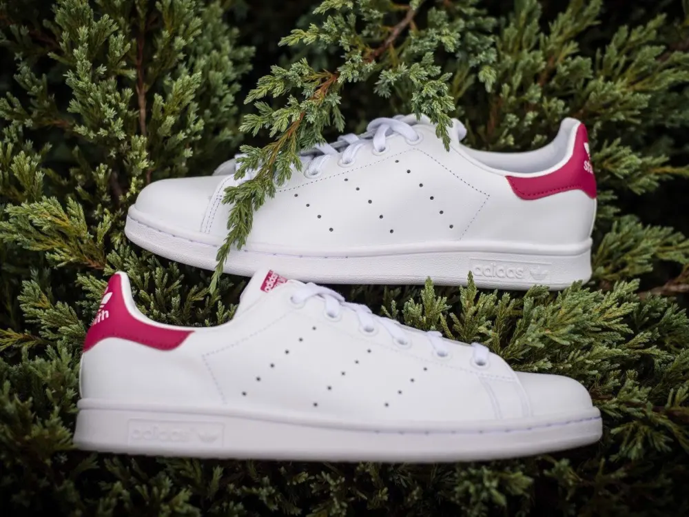 Giày Adidas Stan Smith J 'White' B32703 - Ảnh 6