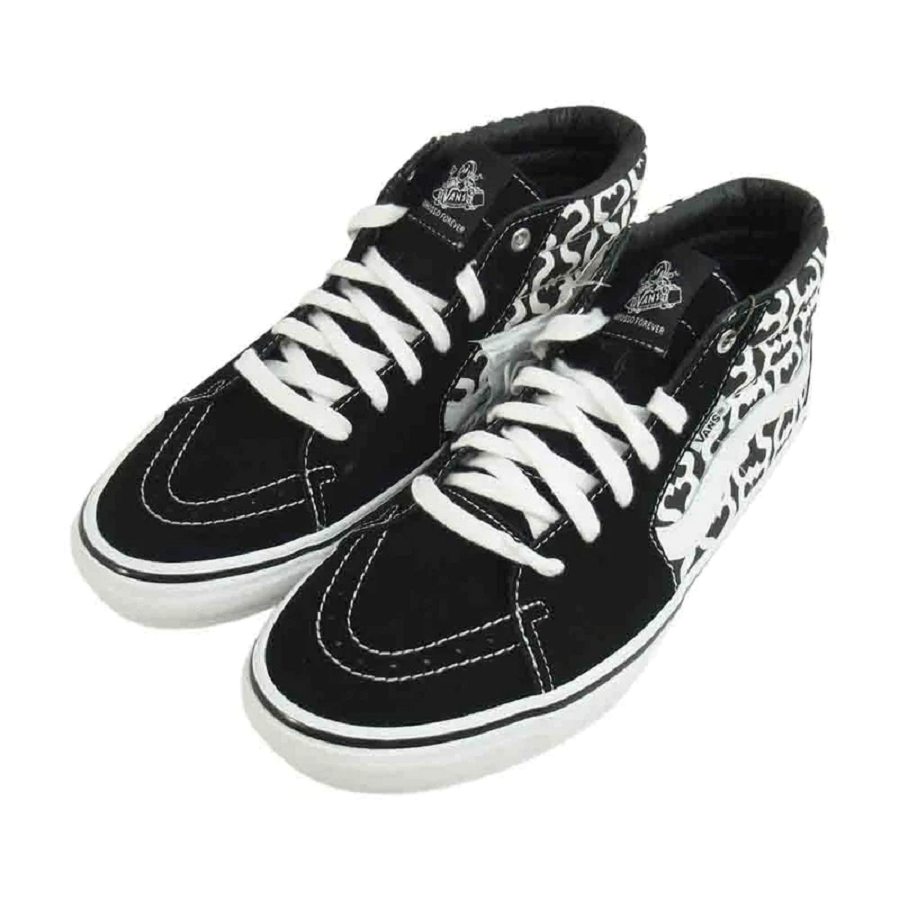 Giày Vans Skate Grosso Mid x Supreme Monogram S 'Black' VN0A5KS15XH - Ảnh 3