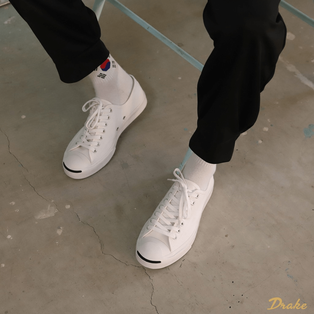 Giày Converse Jack Purcell Ox 'White' 164057C - Ảnh 4