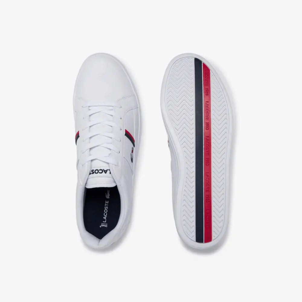 Giày Lacoste Men's Europa Leather 'Tricolour' 7-39SMA0031407 - Ảnh 3