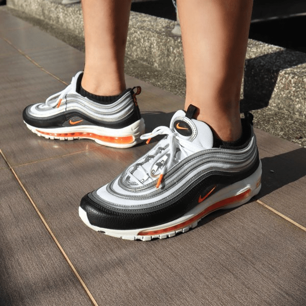 Giày Nike Air Max 97 'Black Orange' CW5419-101 - Ảnh 3