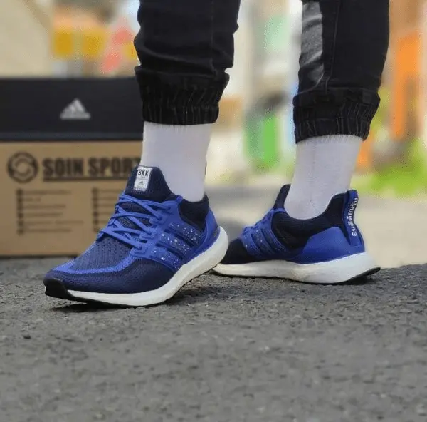 Alternative view of Giày Adidas Ultraboost DNA CTY 'Black Blue' FZ4869