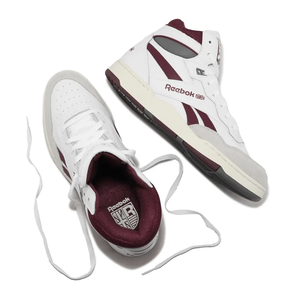 Alternative view of Giày Reebok BB 4000 II Mid Classic Maroon 100033844