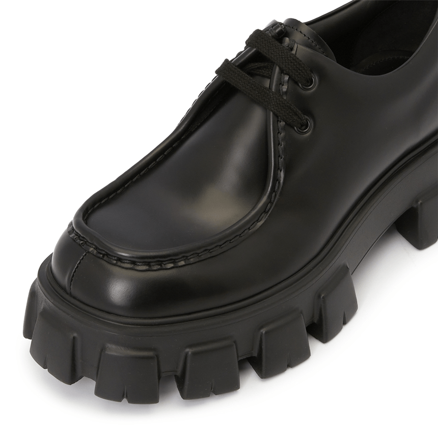 Giày Prada Monolith Brushed 'Black' 2EE355-B4L-F0002 - Ảnh 3