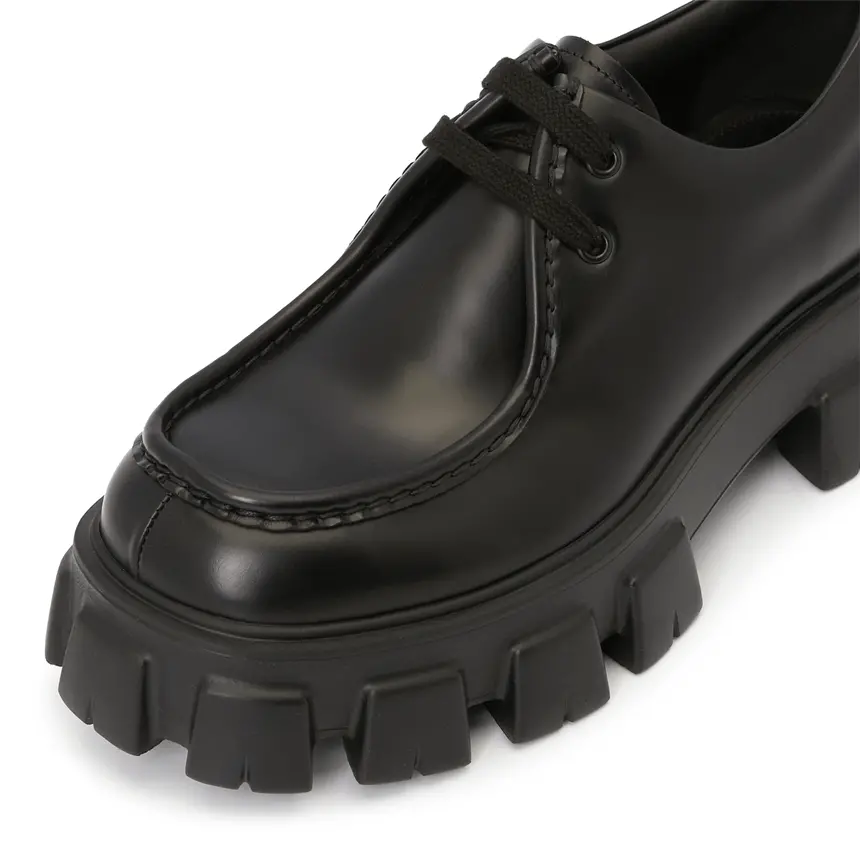 Giày Prada Monolith Brushed 'Black' 2EE355-B4L-F0002 - Ảnh 3