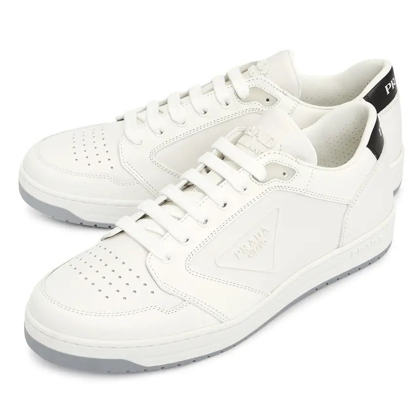Giày Prada Logo District Lace-Up 'White' 2EE363-3LJ6-F097W - Ảnh 4