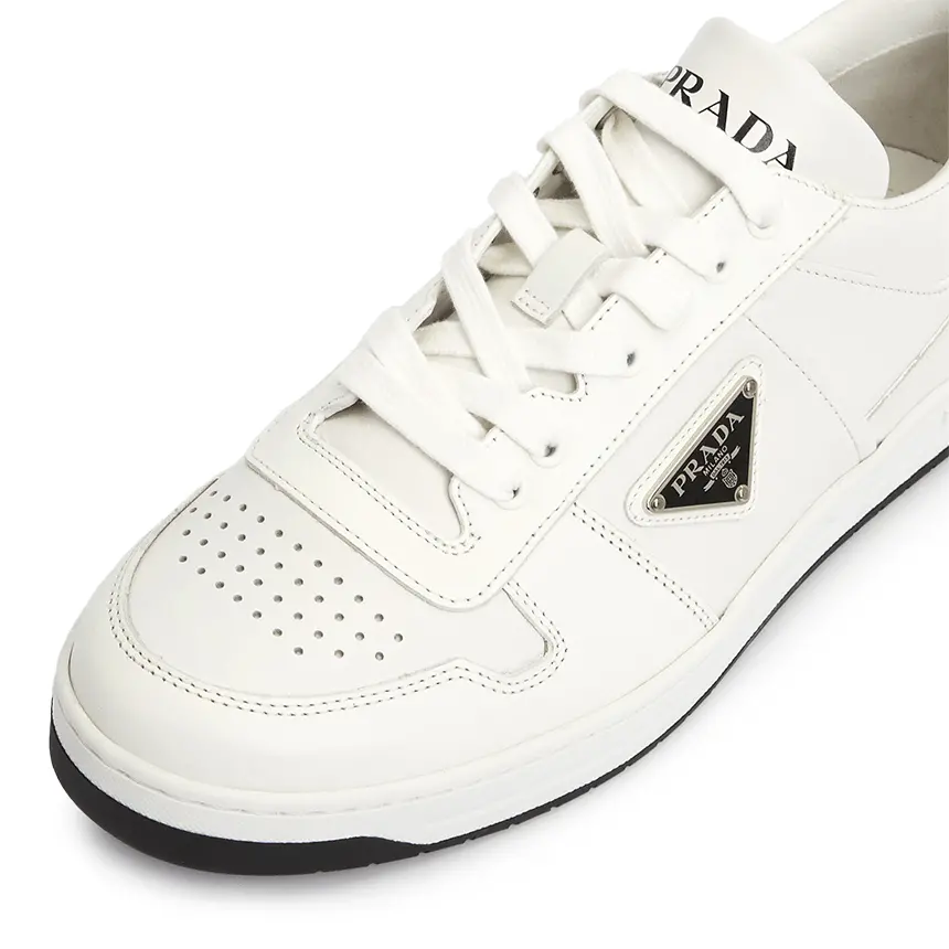 Alternative view of Giày Prada Downtown Triangle Logo 'White' 2EE364-3LJ6-F0964