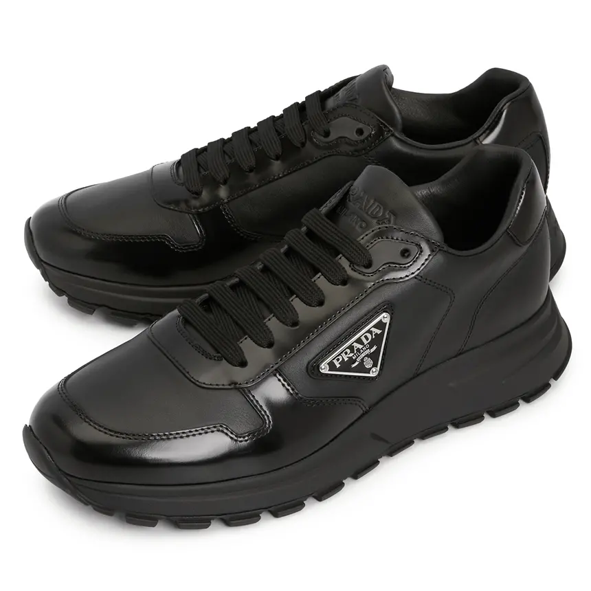 Giày Prada Spazzolato Logo 'Black' 2EE369-3LKI-F0002 - Ảnh 3