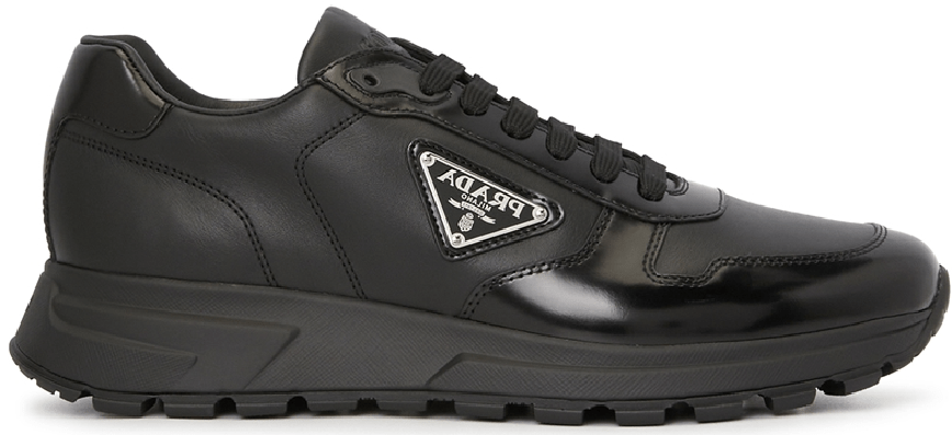 Giày Prada Spazzolato Logo 'Black' 2EE369-3LKI-F0002