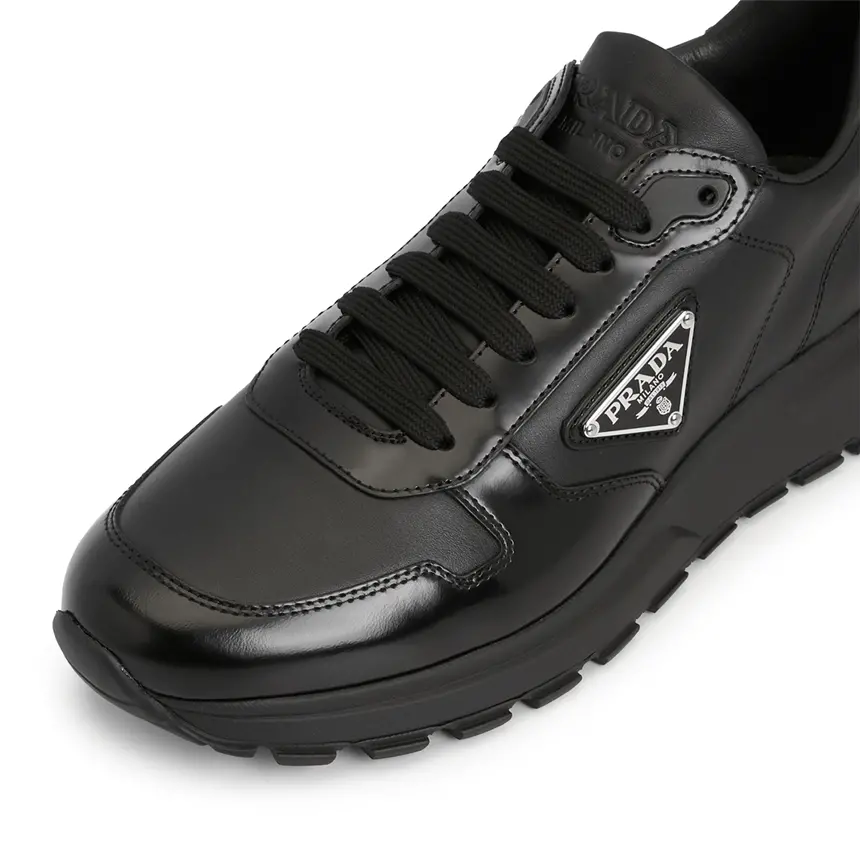 Alternative view of Giày Prada Spazzolato Logo 'Black' 2EE369-3LKI-F0002