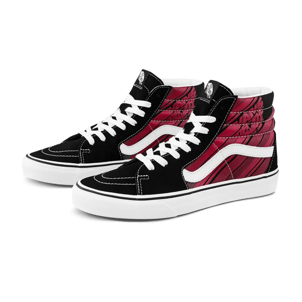 Alternative view of Giày Vans SK8Hi Sneakers 'Pink Black' VN0A4U3C2C5