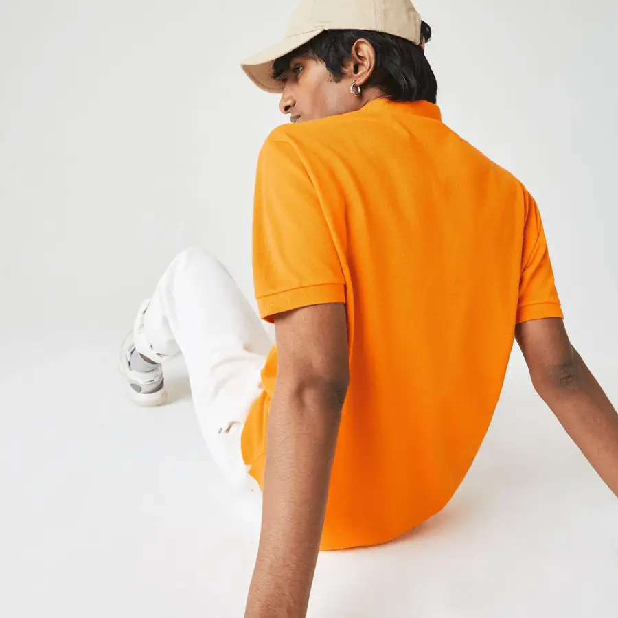 Áo Lacoste Classic Fit L1212 Polo Shirt 'Orange' L1212-00-DRA - Ảnh 5