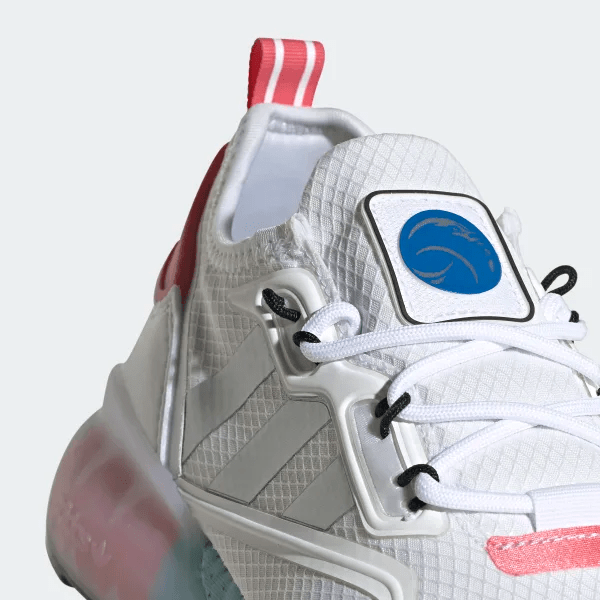 Giày Adidas NASA x Wmns ZX 2K Boost White Hazy Rose FX7054 - Ảnh 3