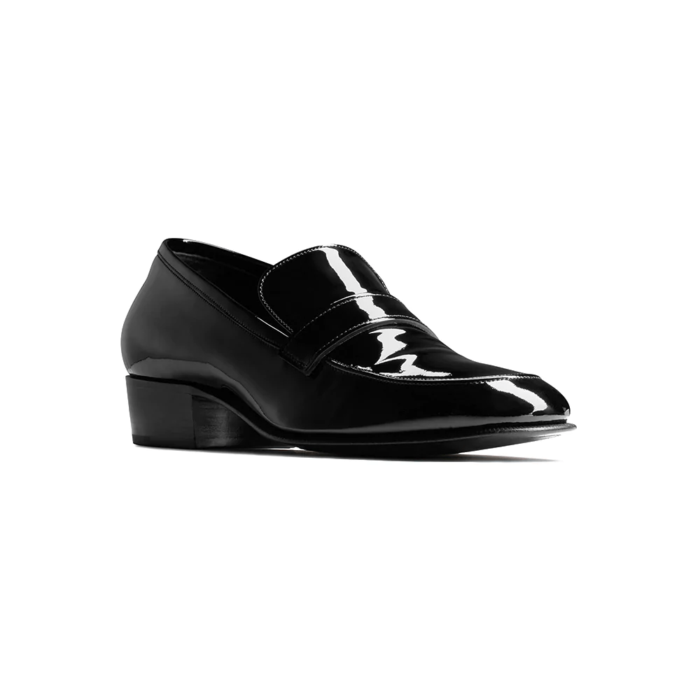 Giày Saint Laurent Solferino Penny 'Black' 711018AAAES1000 - Ảnh 4