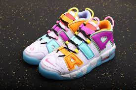 Alternative view of Giày Nike Air More Uptempo GS 'Mutilcolor' DH0624-500