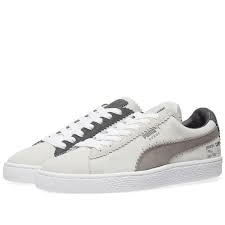 Giày Puma Michael Lau x Suede Classic 'White Grey' 366313-01 - Ảnh 12