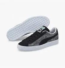Giày Puma Suede Double Layer 'Black' 384896-01 - Ảnh 5