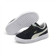 Giày Puma Suede Classic 21 Jr 'Black White' 380560-01 - Ảnh 5