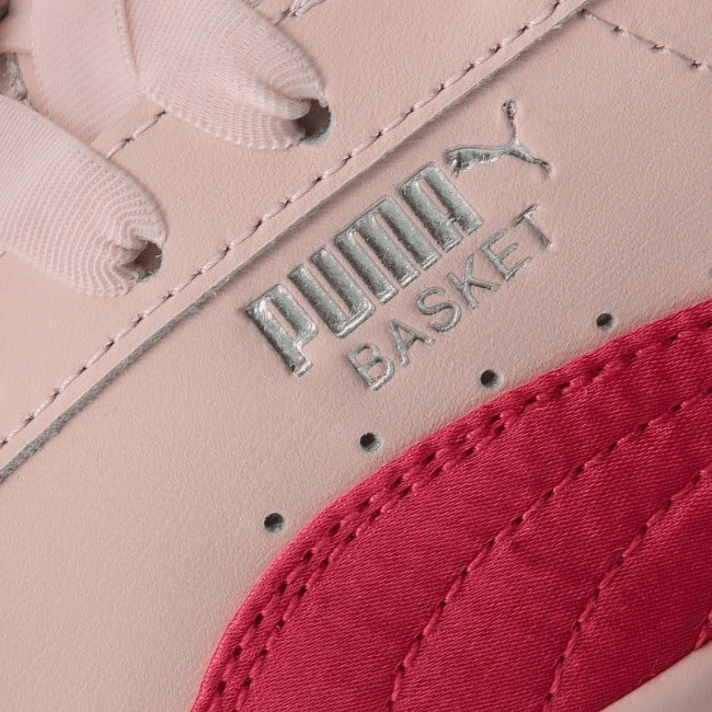 Giày Puma Basket Bow Patent Jr 'Paradise Pink' 367321-02 - Ảnh 3