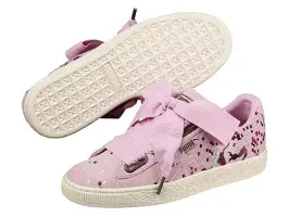 Giày Puma Suede Heart Digit 'Pink' 367027-02 - Ảnh 3