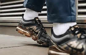 Giày Nike Air VaporMax 2019 'Black Gold' AR6631-002 - Ảnh 5