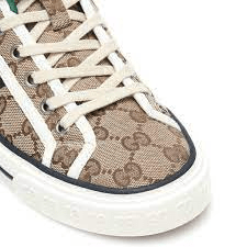 Giày Gucci Tennis 1977 High 'Beige Ebony' 625807-HVK70-9765 - Ảnh 5